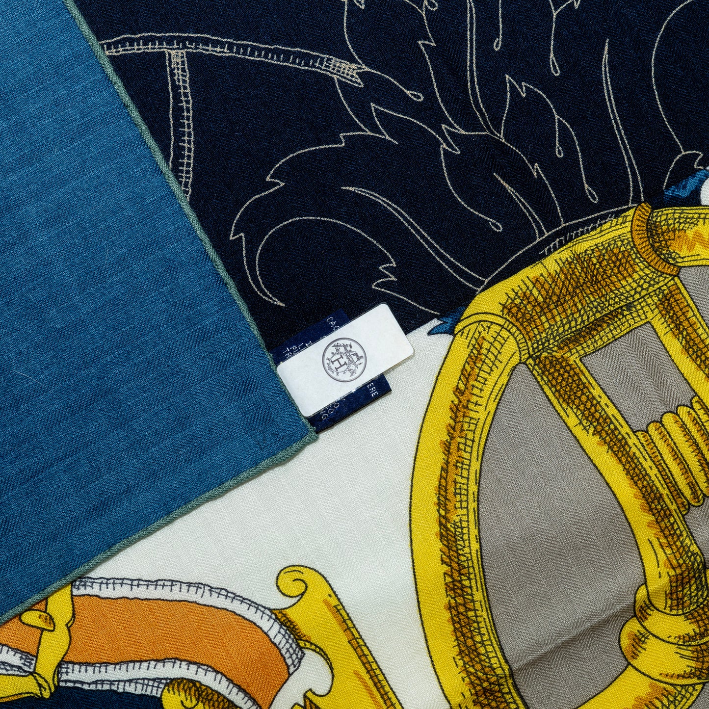 Hermes - L’Instruction du Roy – CS140 – Bleu Ardoise – Marine – NWST - 2508211507