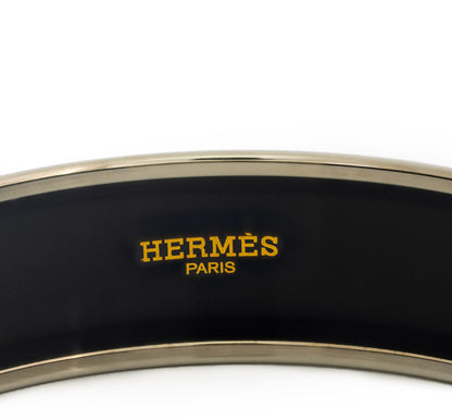 Hermes Bracelet Optique Chaîne d’Ancre - Rose Pâle Bleu-Gris Étoupe - ESP - 70-19mm New