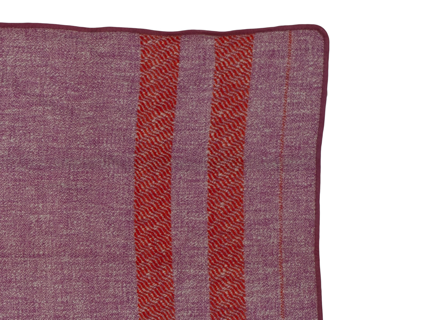Hermes Plaid Coquillages 100% - 65x63inch Cashmere Potiron Pink NWOCTS 2403261718