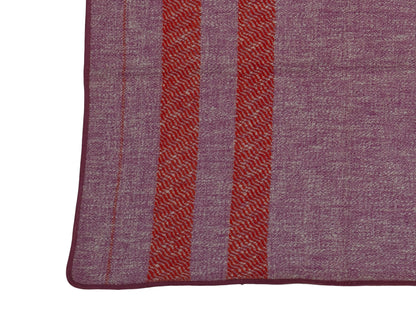 Hermes Plaid Coquillages 100% - 65x63inch Cashmere Potiron Pink NWOCTS 2403261718