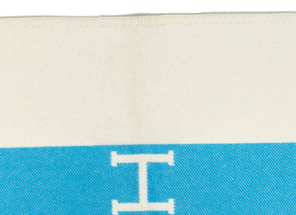 Hermes Plaid Avalon Baby Blanket – 135x95cm - Genévrier Blanc – New – 2510281928