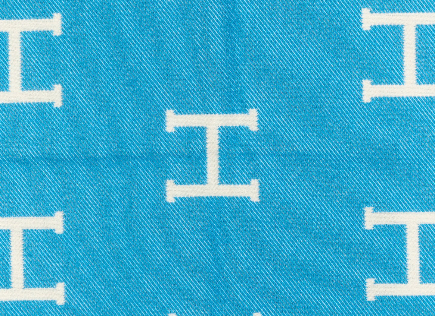Hermes Plaid Avalon Baby Blanket – 135x95cm - Genévrier Blanc – New – 2510281928