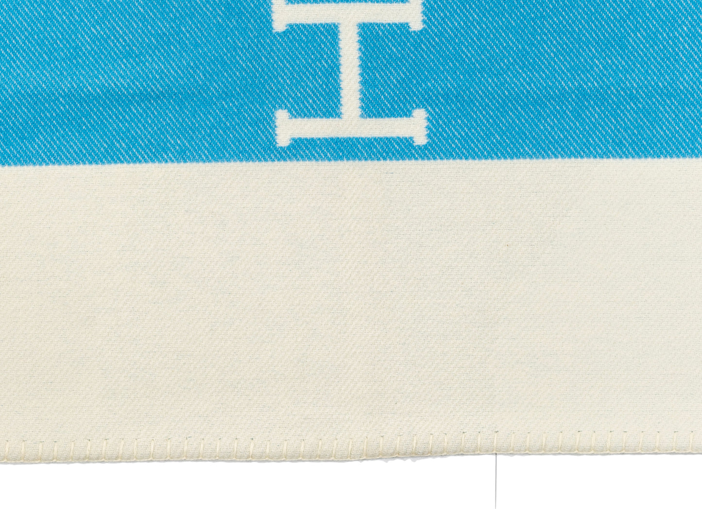 Hermes Plaid Avalon Baby Blanket – 135x95cm - Genévrier Blanc – New – 2510281928