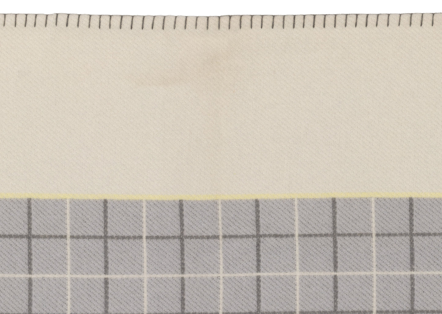 Hermes Plaid Avalon Cabriole Baby Blanket – 135x95cm - Gris Perle – New - 2606131752