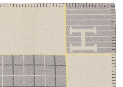 Hermes Plaid Avalon Cabriole Baby Blanket – 135x95cm - Gris Perle – New - 2606131752