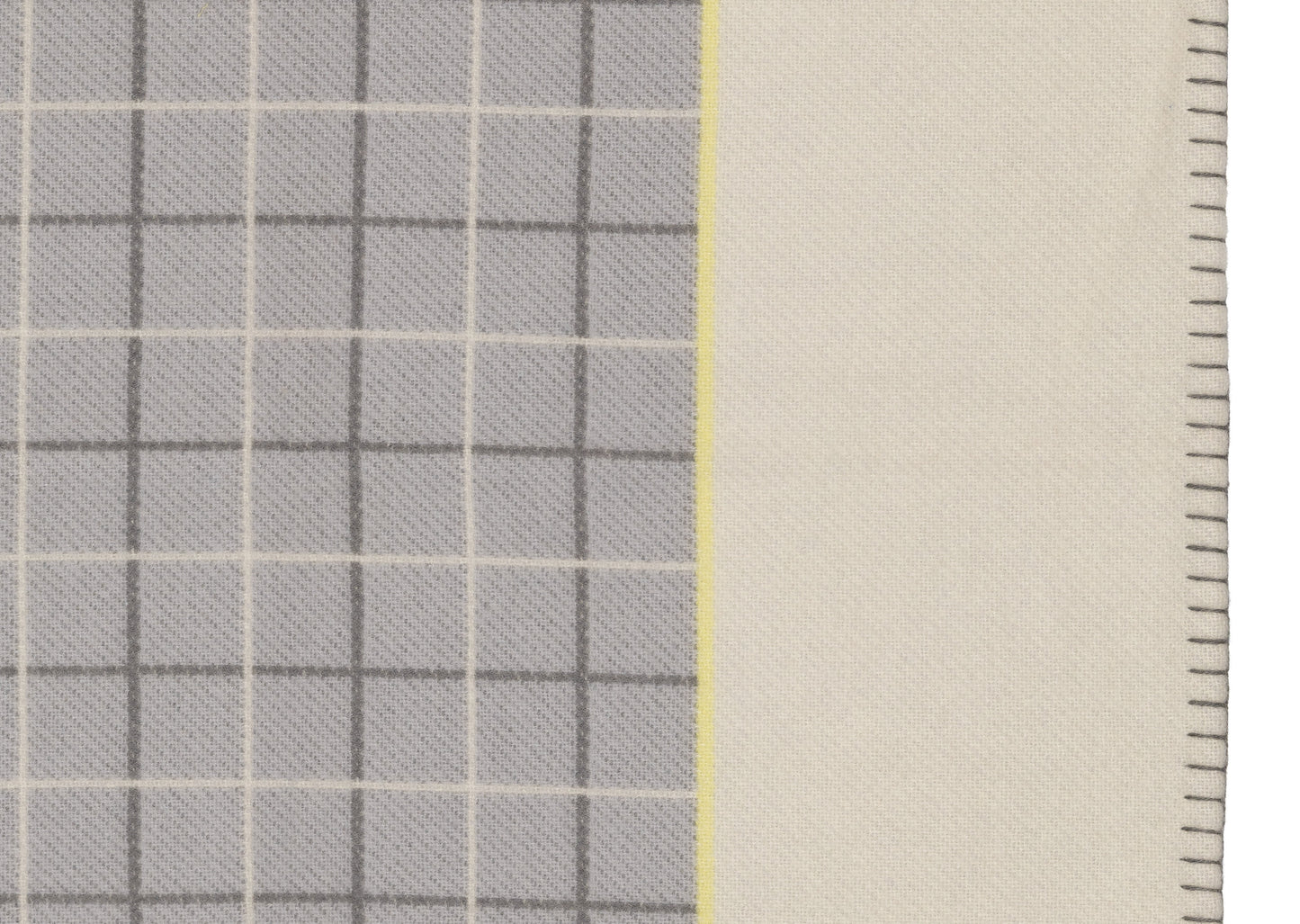 Hermes Plaid Avalon Cabriole Baby Blanket – 135x95cm - Gris Perle – New - 2606131752