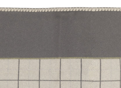 Hermes Plaid Avalon Cabriole Baby Blanket – 135x95cm - Gris Perle – New - 2606131752