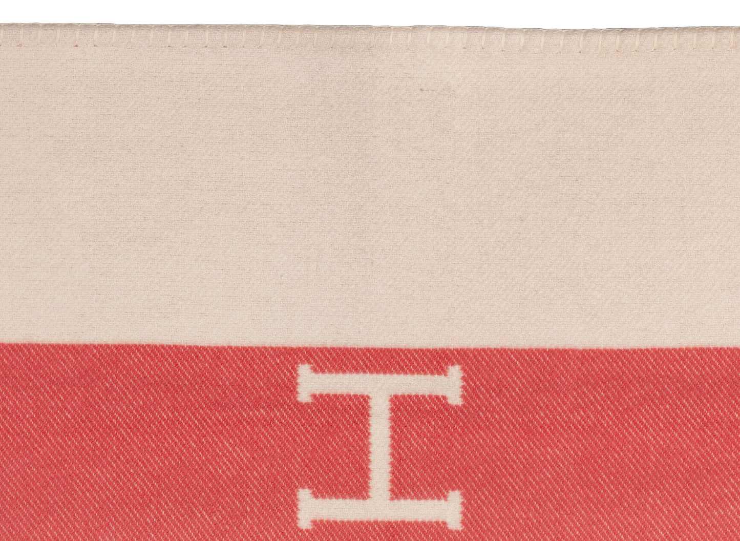 Hermes Plaid Avalon Baby Blanket – 135x95cm - Rose Airelles – NWCTS - 2604231648