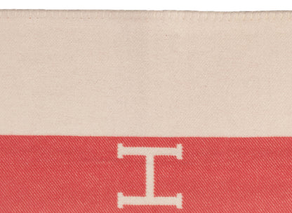Hermes Plaid Avalon Baby Blanket – 135x95cm - Rose Airelles – NWCTS - 2604231648