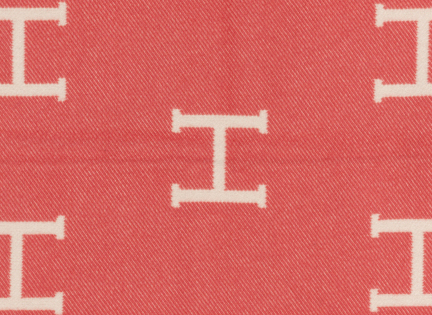 Hermes Plaid Avalon Baby Blanket – 135x95cm - Rose Airelles – NWCTS - 2604231648