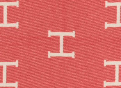 Hermes Plaid Avalon Baby Blanket – 135x95cm - Rose Airelles – NWCTS - 2604231648