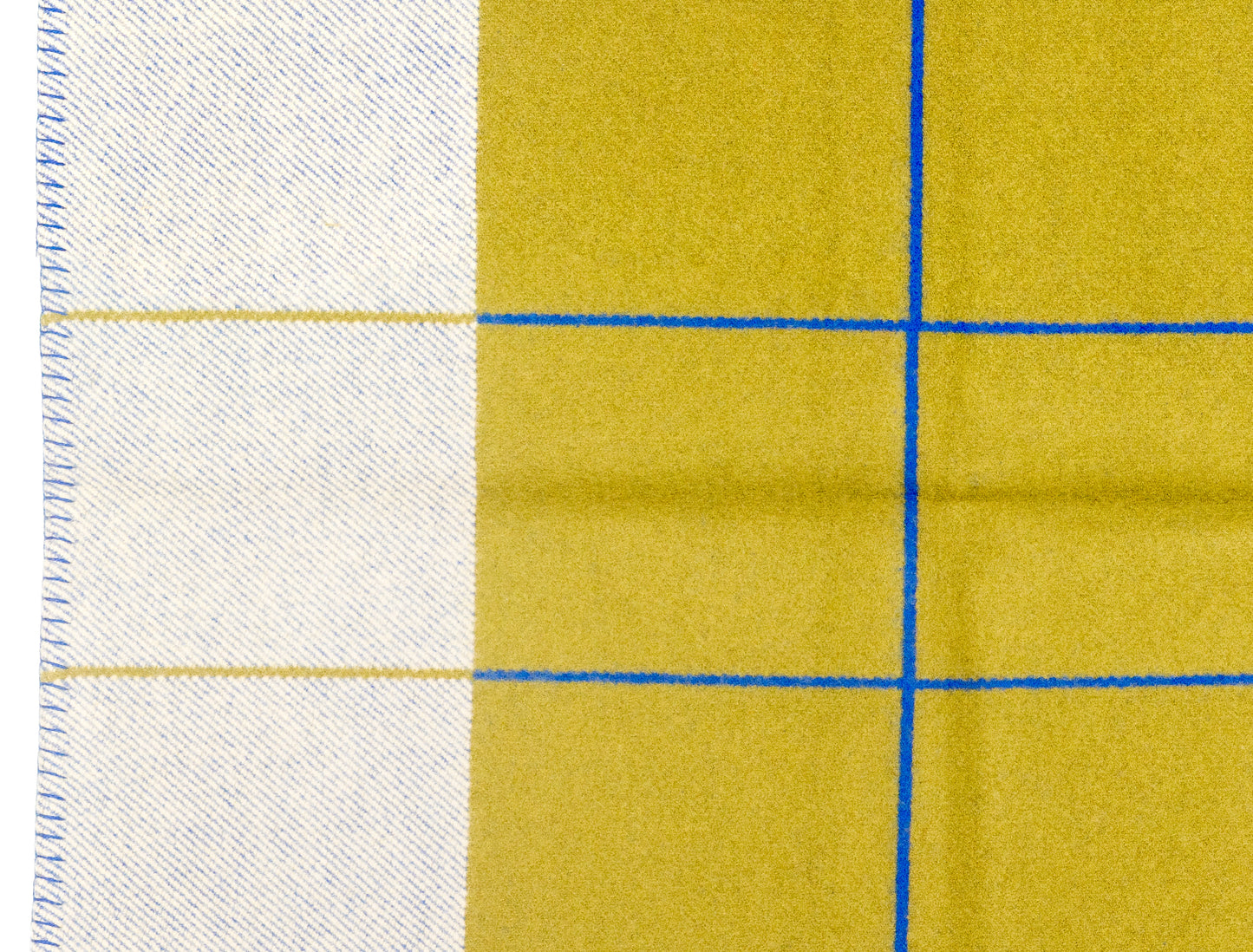 Plaid Throw Blanket - Avalon III - 135 x 170 cm - Marine Kaki- NWCT - 2601291030