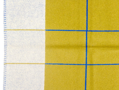 Plaid Throw Blanket - Avalon III - 135 x 170 cm - Marine Kaki- NWCT - 2601291030
