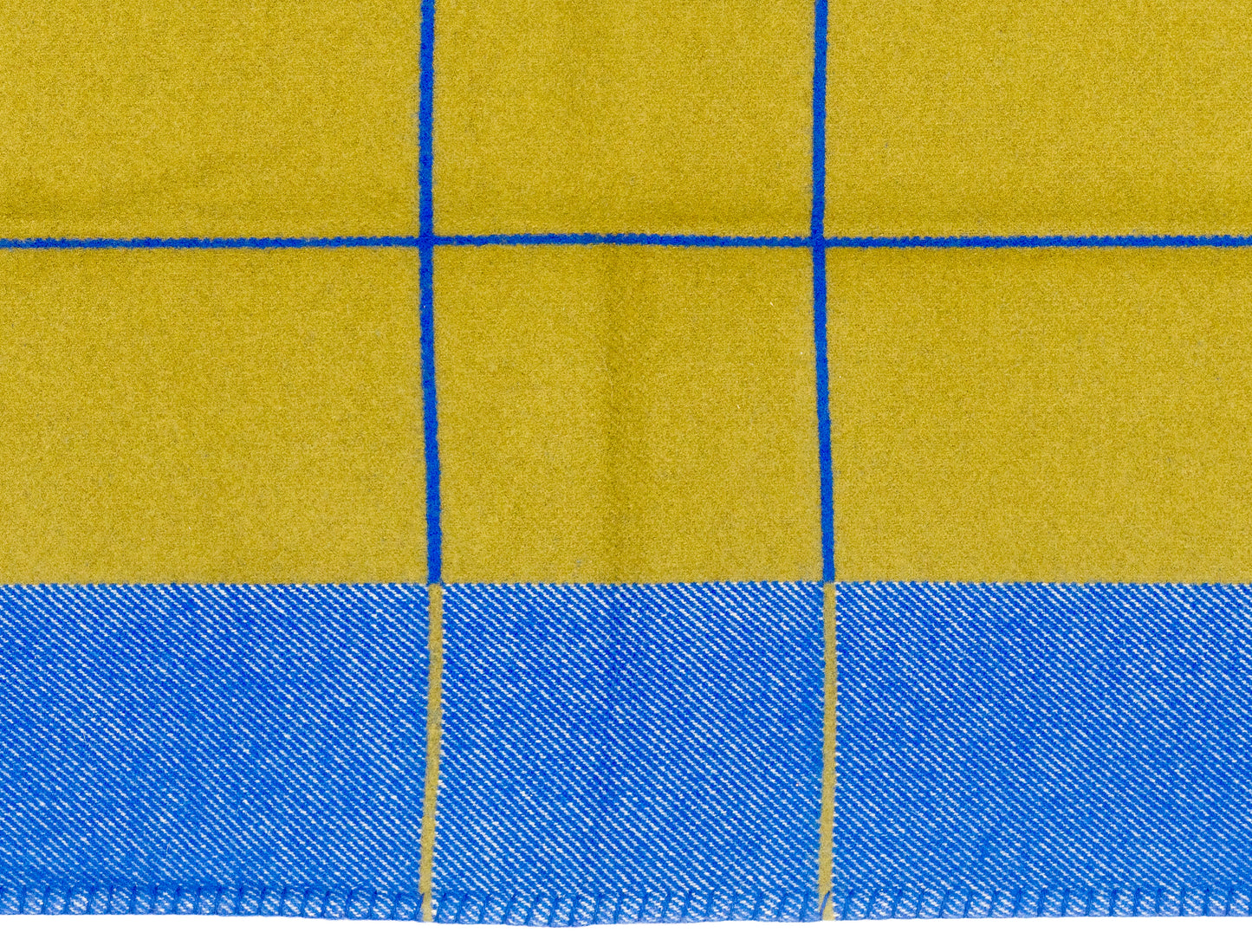 Plaid Throw Blanket - Avalon III - 135 x 170 cm - Marine Kaki- NWCT - 2601291030