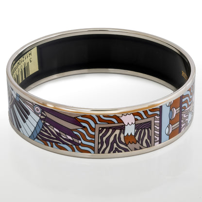 Hermes Bracelet Point D Orgue Bracelet - ESP - 65-17 - Dark Purple New