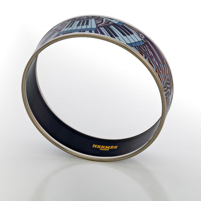 Hermes Bracelet Point D Orgue Bracelet - ESP - 65-17 - Dark Purple New