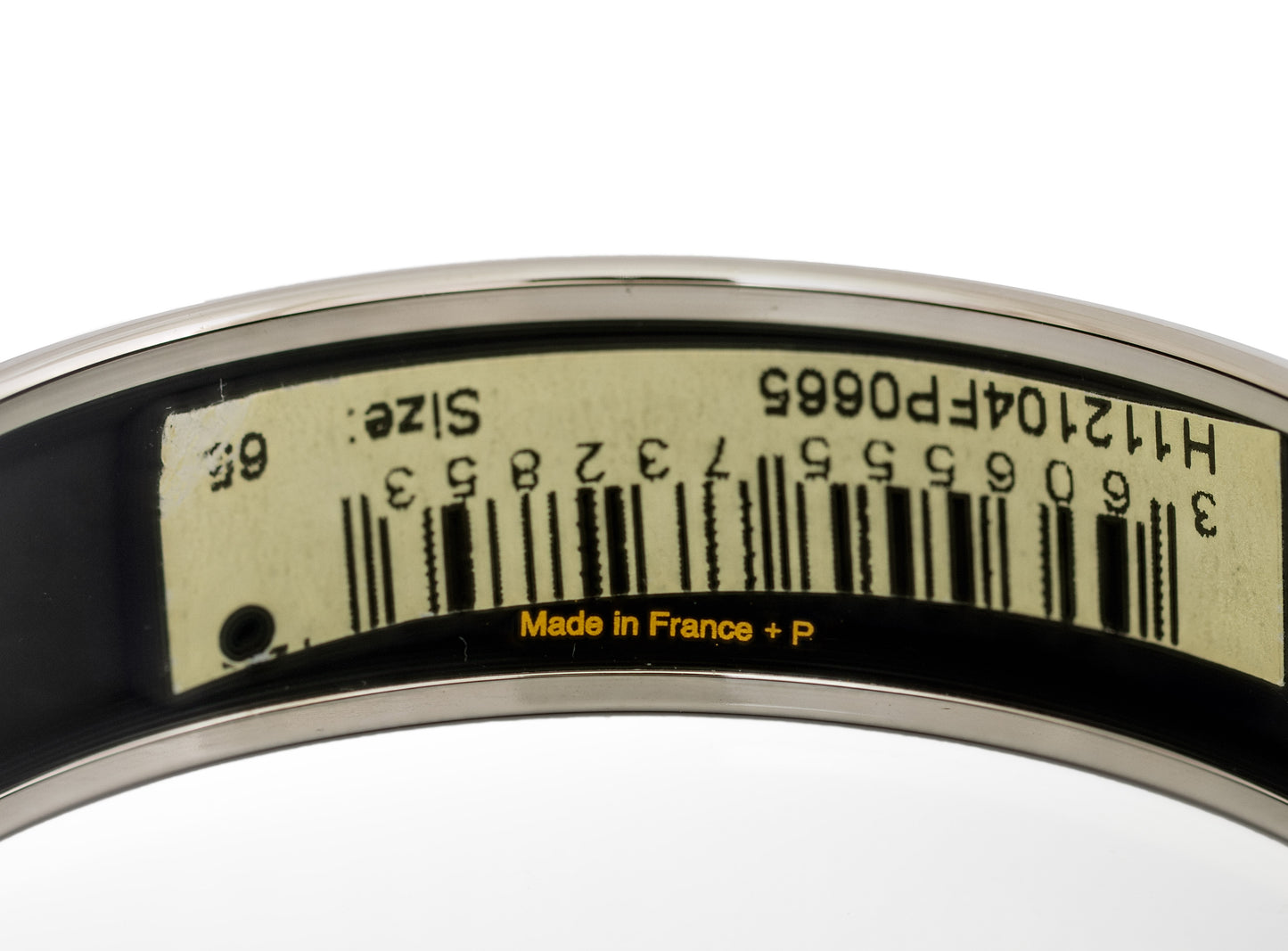 Hermes Bracelet Point D Orgue Bracelet - ESP - 65-17 - Dark Purple New