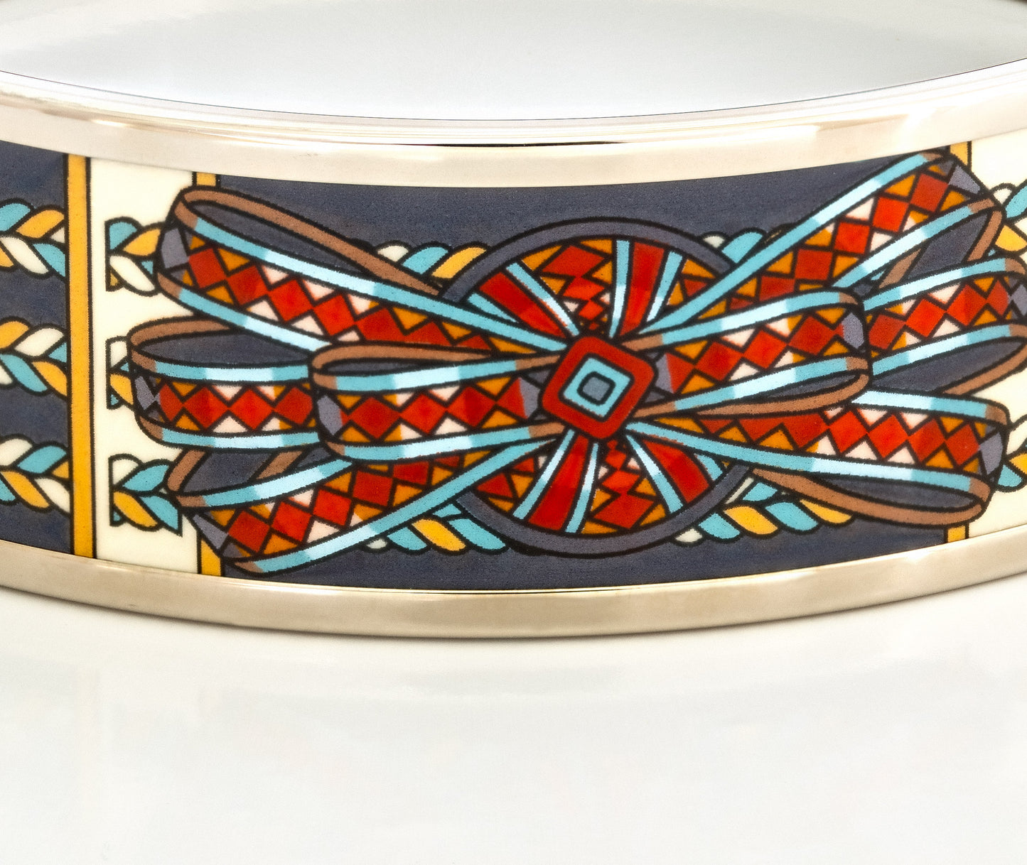 Hermes Bracelet Rubans de Cheval - ESP - 65-17mm - Red Purple New