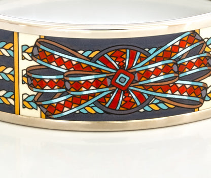 Hermes Bracelet Rubans de Cheval - ESP - 65-17mm - Red Purple New