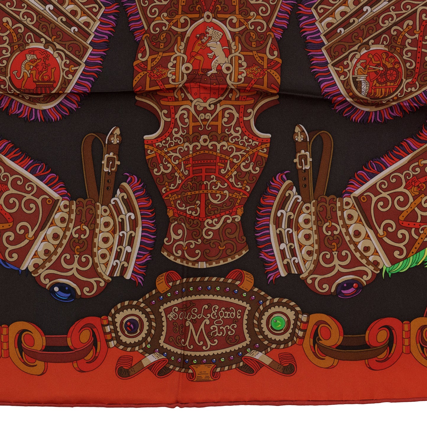 Sous L Egide de Mars - Red Dark Taupe Green - NWOCT - 1411180019
