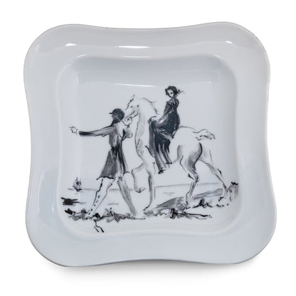 Hermes Vide Poche Promenade - Porcelain Extra Rare Limited Edition - 2412281533
