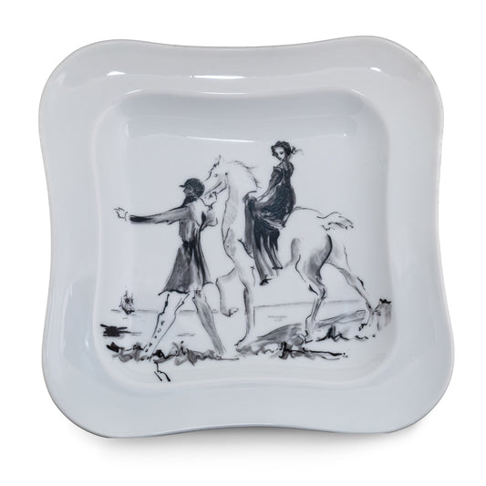 Hermes Vide Poche Promenade - Porcelain Extra Rare Limited Edition - 2412281533