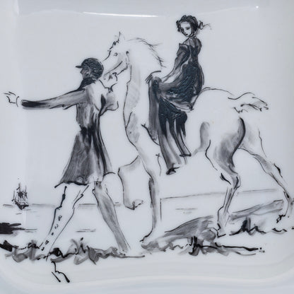 Hermes Vide Poche Promenade - Porcelain Extra Rare Limited Edition - 2412281533