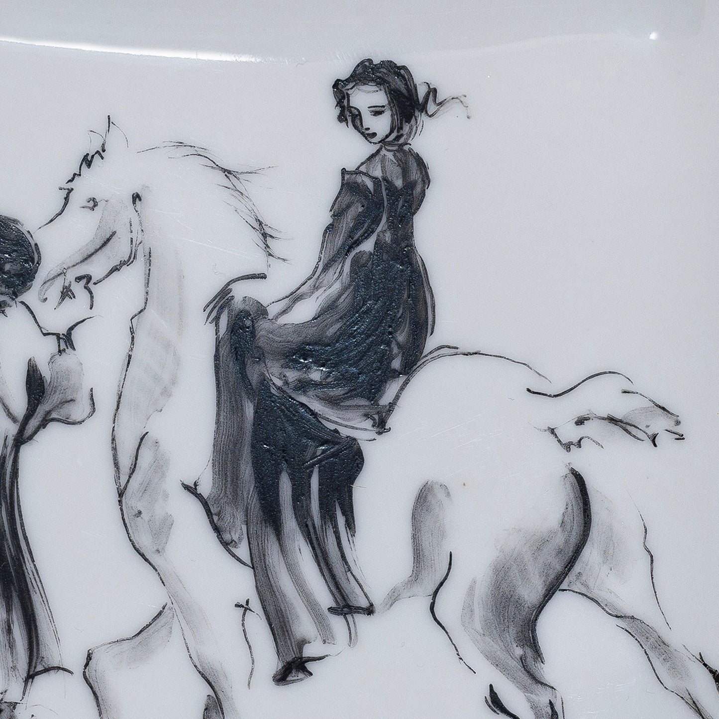 Hermes Vide Poche Promenade - Porcelain Extra Rare Limited Edition - 2412281533