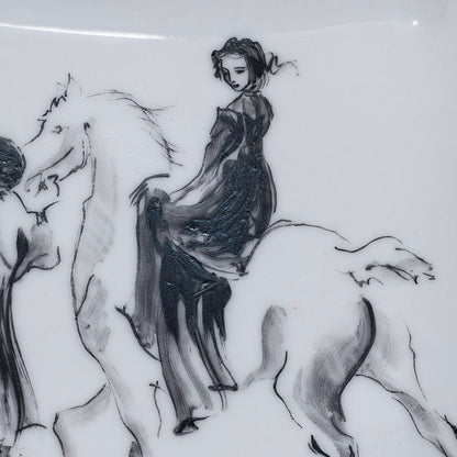 Hermes Vide Poche Promenade - Porcelain Extra Rare Limited Edition - 2412281533