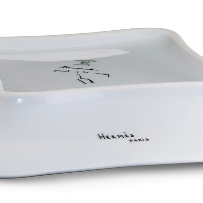 Hermes Vide Poche Promenade - Porcelain Extra Rare Limited Edition - 2412281533