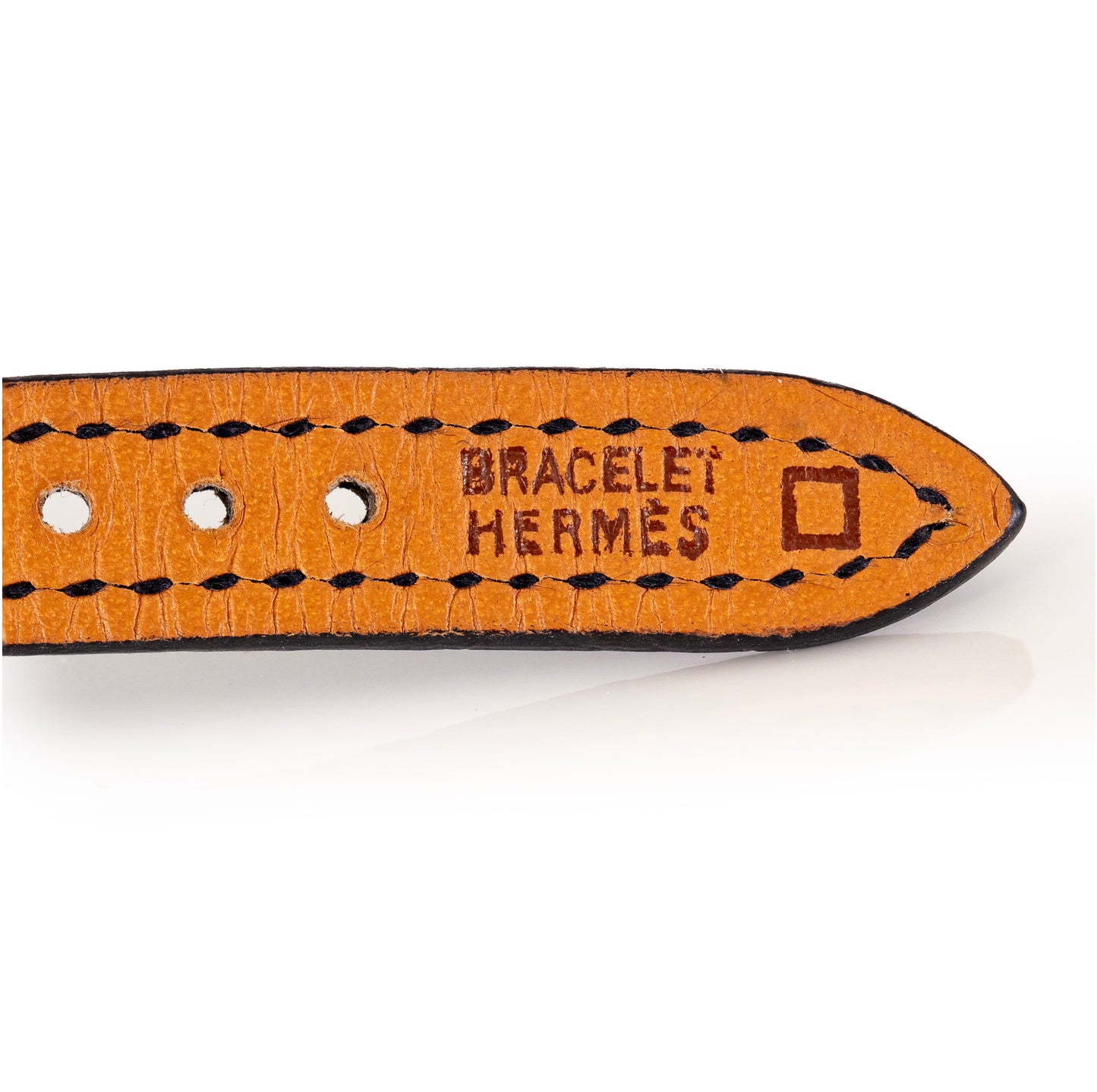Hermes Watch Heure MINI Lady Gold 950 - Diamonds - Croco NWOTS - 2401141423