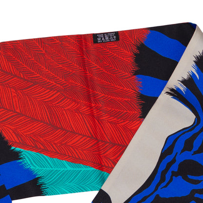 Hermes Zebra Pagasus Maxi Twilly - Cobalt Bleu red - NWCT - 2406011647