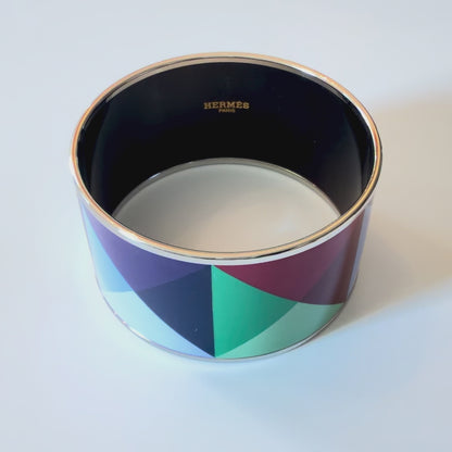 Hermes BRACELET - Clous En Trompe L Oeil - ESP - Multicolour Club - 65-35mm NWOTS - 2401031808