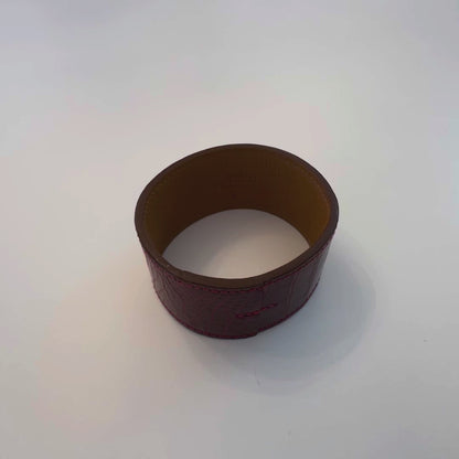 Hermes BRACELET - NEO - Alligator - Red Vivid - 70-35mm NWOTS - 2312102314