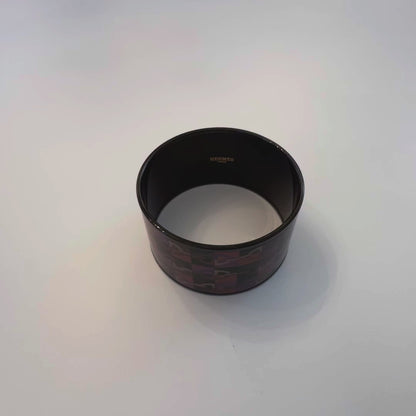 Hermes BRACELET - Optique Chaine D Ancre - PVD - Purple Wine - 65-33mm NWOTS - 2312092209